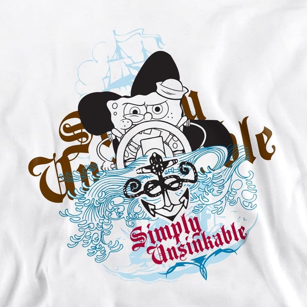 SpongeBob SquarePants Unisex Adult Simply Unsinkable Sweatshirt