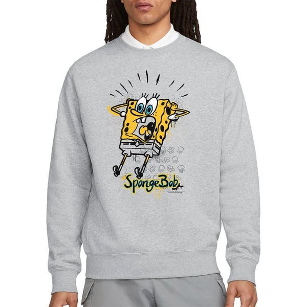 SpongeBob SquarePants Unisex Adult Shocking! Sweatshirt