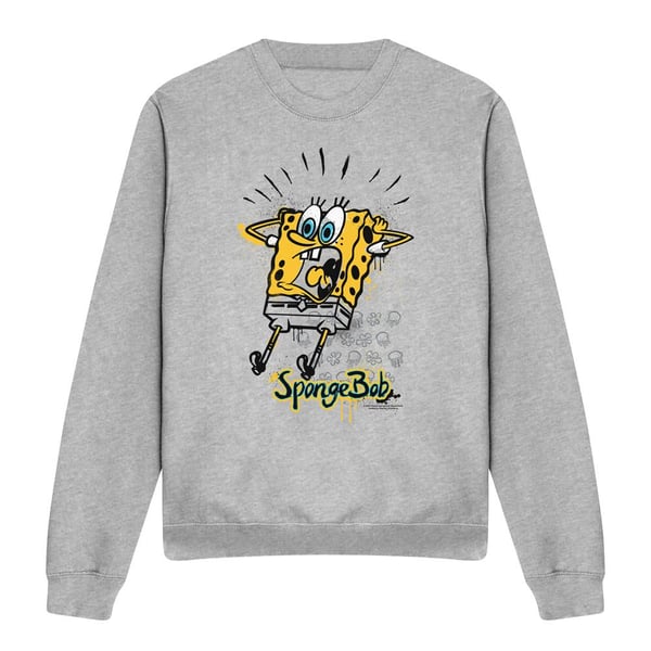 SpongeBob SquarePants Unisex Adult Shocking! Sweatshirt