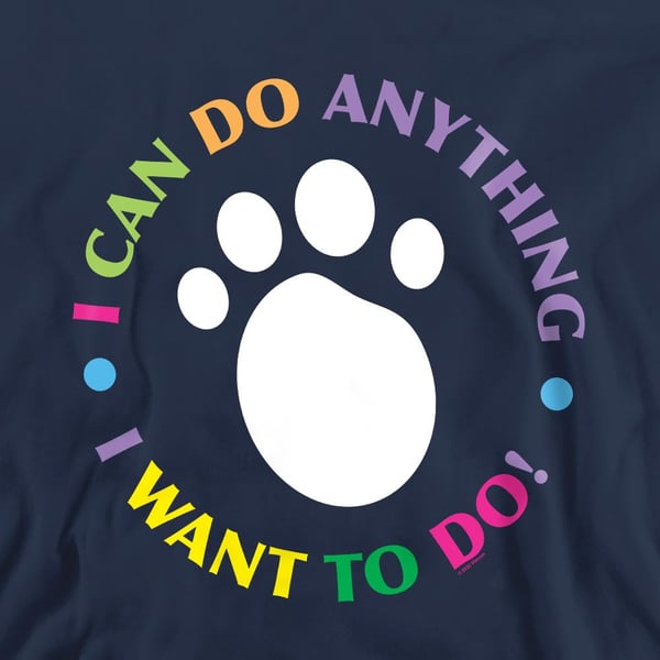 Blue´s Clues Unisex Adult I Can Do Anything! Sweatshirt