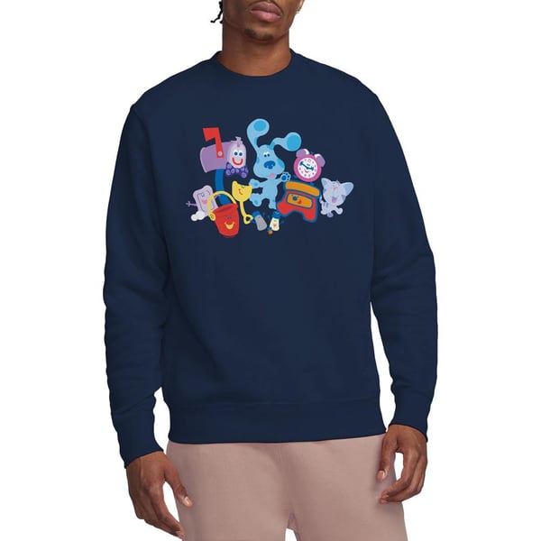 Blue´s Clues Unisex Adult Friend Party Sweatshirt