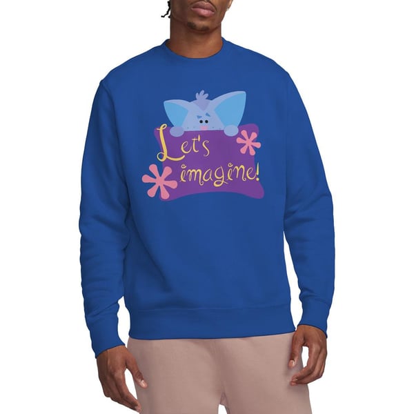 Blue´s Clues Unisex Adult Let´s Imagine! Sweatshirt