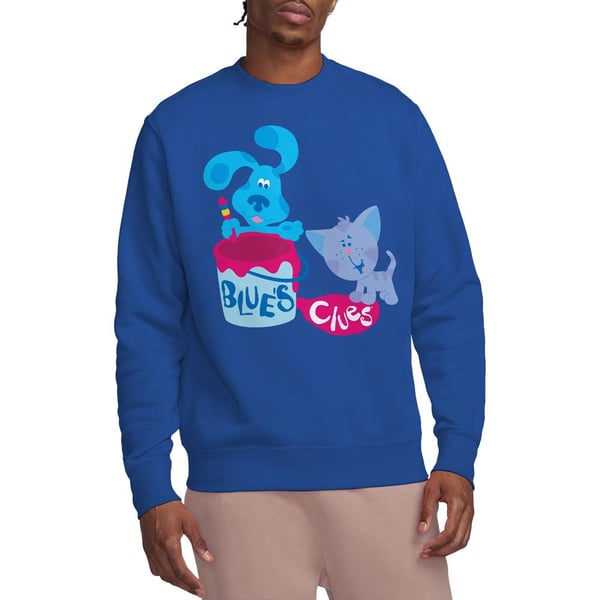 Blue´s Clues Unisex Adult Paint It! Sweatshirt