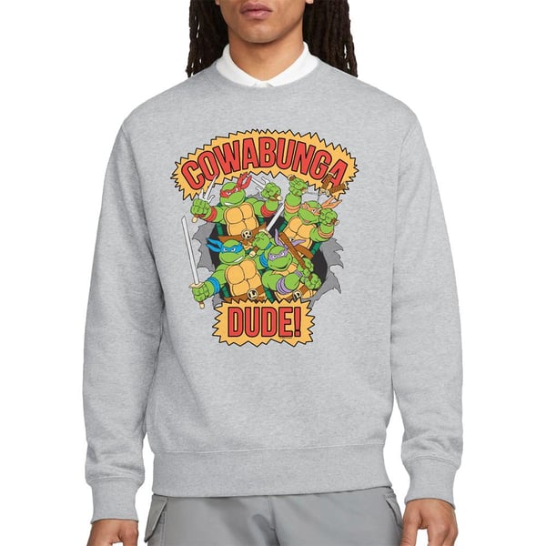 Teenage Mutant Ninja Turtles Unisex Adult Cowabunga Dude Sweatshirt