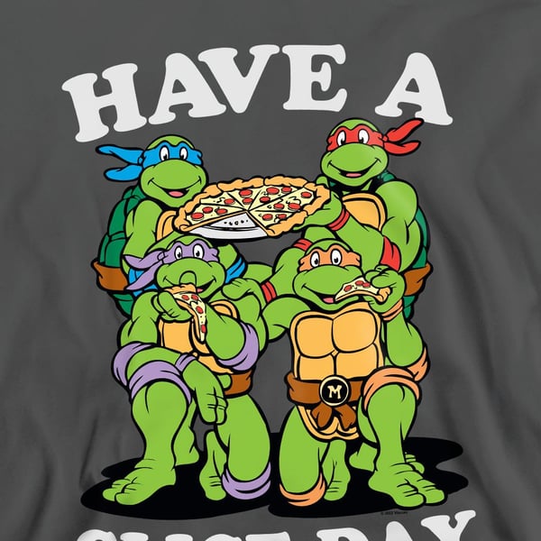 Teenage Mutant Ninja Turtles Unisex Adult Have A Slice Day Sweatshirt