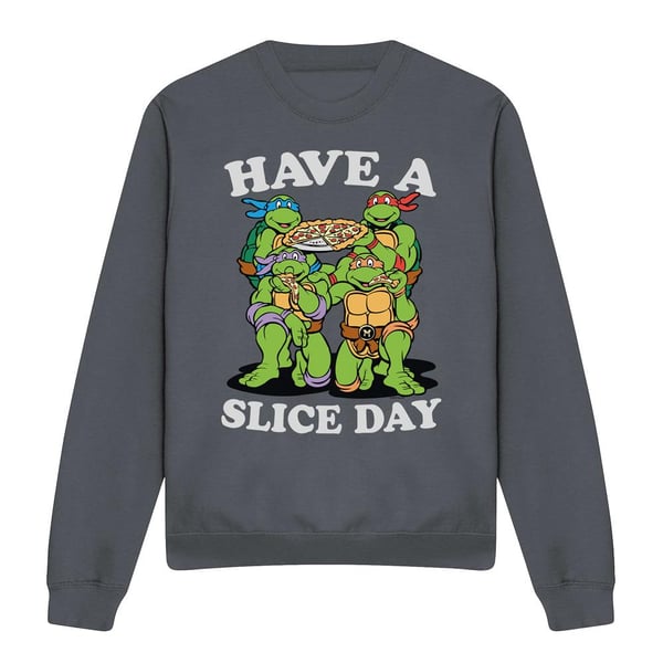 Teenage Mutant Ninja Turtles Unisex Adult Have A Slice Day Sweatshirt