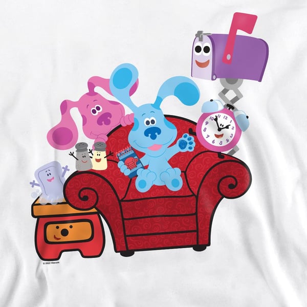 Blue´s Clues & You! Unisex Adult Friends Forever Sweatshirt