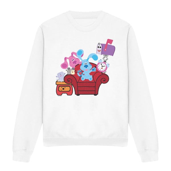 Blue´s Clues & You! Unisex Adult Friends Forever Sweatshirt