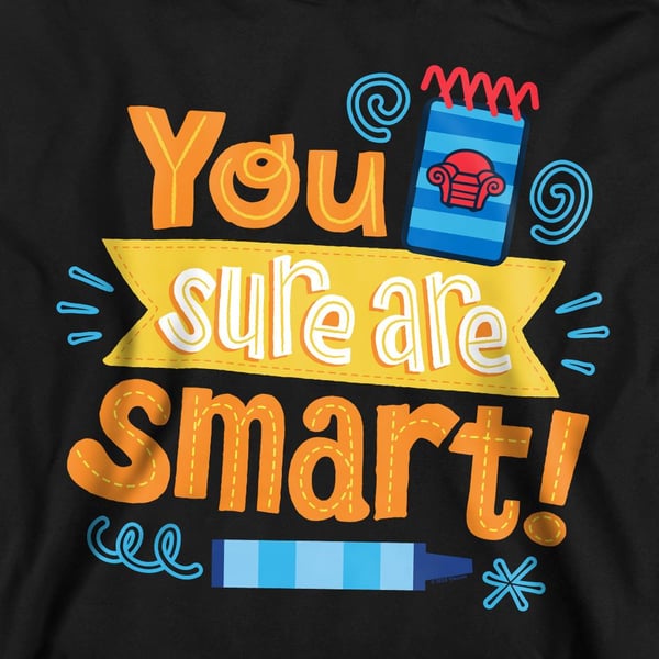Blue´s Clues & You! Unisex Adult You Sure Are Smart! Sweatshirt