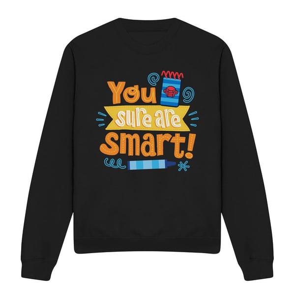 Blue´s Clues & You! Unisex Adult You Sure Are Smart! Sweatshirt