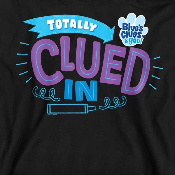 Blue´s Clues & You! Unisex Adult Totally Clued In Sweatshirt