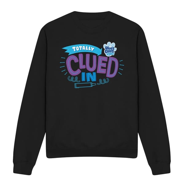 Blue´s Clues & You! Unisex Adult Totally Clued In Sweatshirt