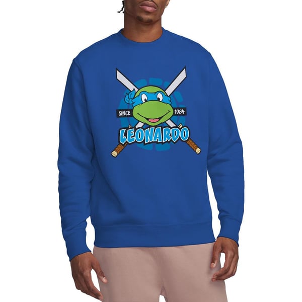 Teenage Mutant Ninja Turtles Unisex Adult Since 1984 Leonardo Sweatshirt