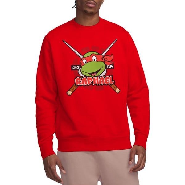 Teenage Mutant Ninja Turtles Unisex Adult Since 1984 Raphael Sweatshirt