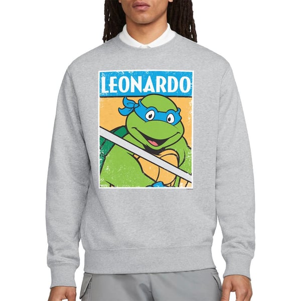 Teenage Mutant Ninja Turtles Unisex Adult Leonardo Sweatshirt