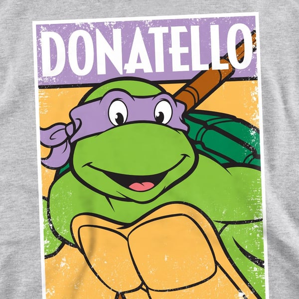 Teenage Mutant Ninja Turtles Unisex Adult Donatello Sweatshirt