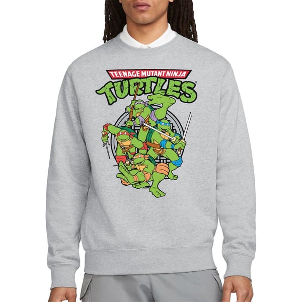 Teenage Mutant Ninja Turtles Unisex Adult Group Sweatshirt