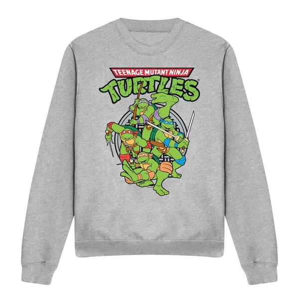 Teenage Mutant Ninja Turtles Unisex Adult Group Sweatshirt