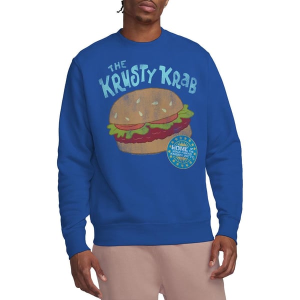 SpongeBob SquarePants Unisex Adult Krusty Krab Sweatshirt