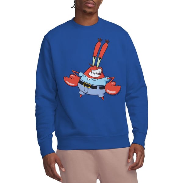 SpongeBob SquarePants Unisex Adult Mr Krabby Sweatshirt