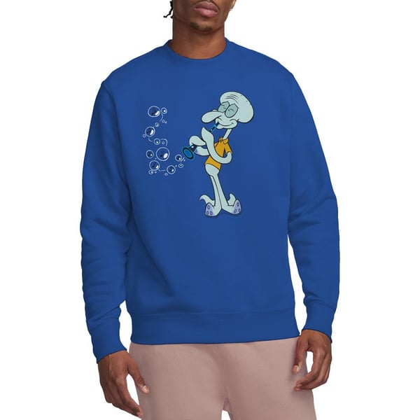 SpongeBob SquarePants Unisex Adult Squidward´s Clarinet Sweatshirt