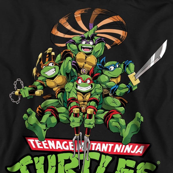 Teenage Mutant Ninja Turtles Unisex Adult Manga Turtles Sweatshirt