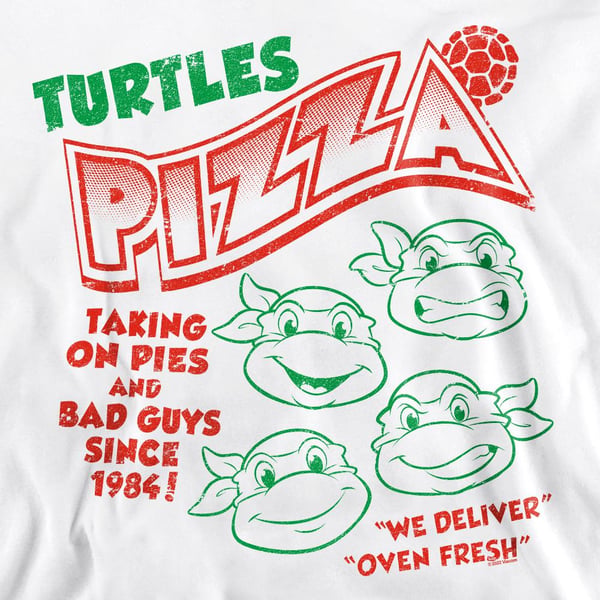Teenage Mutant Ninja Turtles Unisex Adult Turtles Pizza Sweatshirt