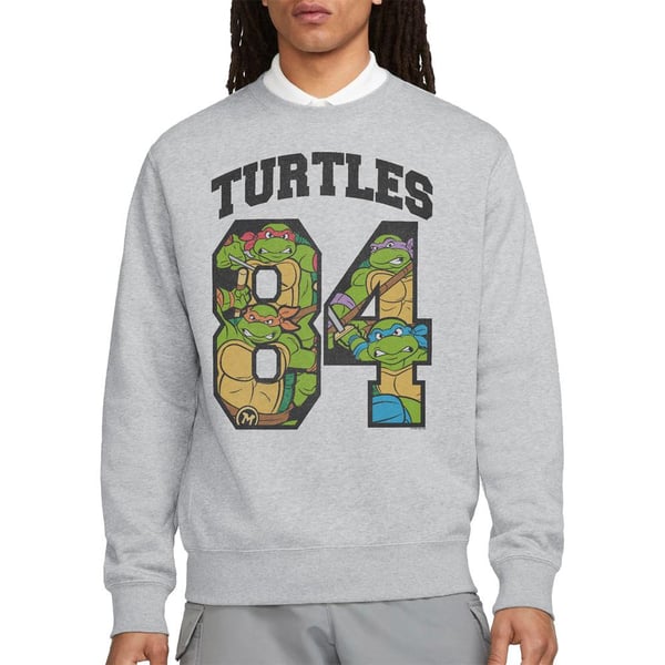 Teenage Mutant Ninja Turtles Unisex Adult 84 Turtles Sweatshirt