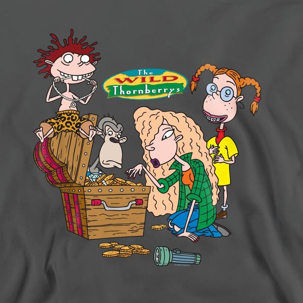 The Wild Thornberrys Unisex Adult Treasure Hunt Sweatshirt