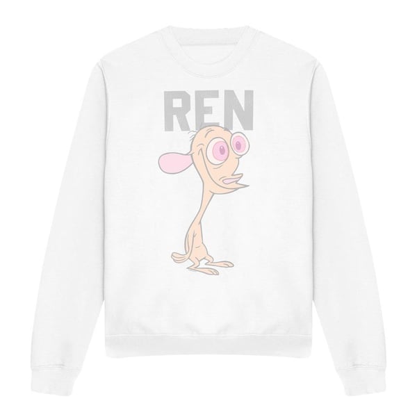 Ren & Stimpy Unisex Adult Collegiate Sweatshirt