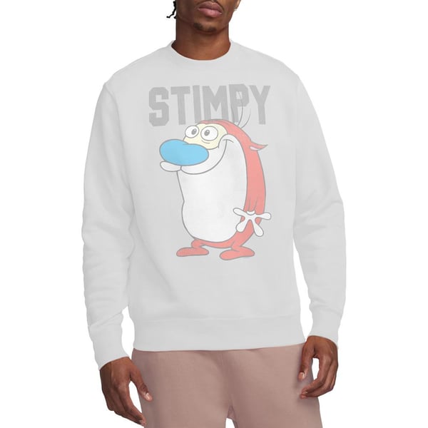 Ren & Stimpy Unisex Adult Collegiate Sweatshirt
