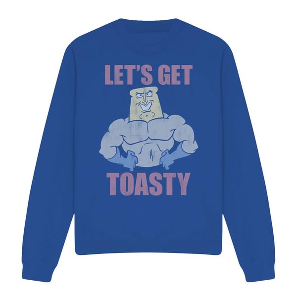 Ren & Stimpy Unisex Adult Let´s Get Toasty Sweatshirt