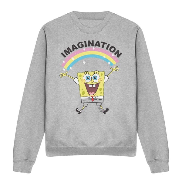 SpongeBob SquarePants Unisex Adult Simple Imagination Sweatshirt