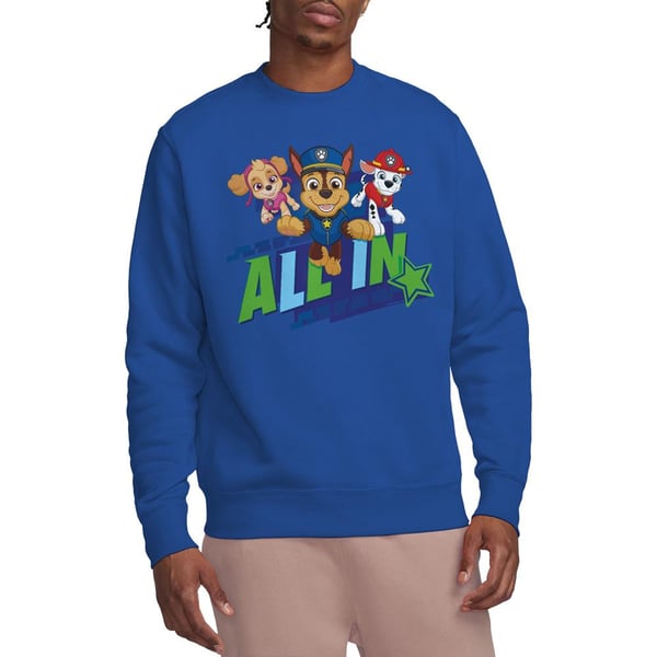 Paw Patrol Unisex Adult All In Sweatshirt