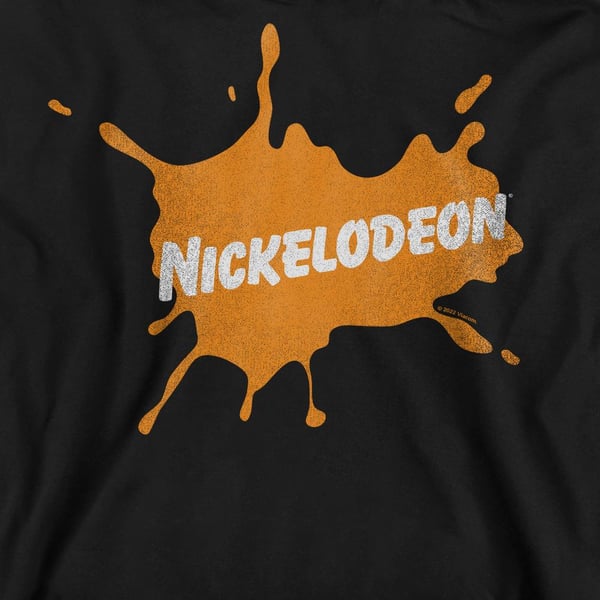Nickelodeon Unisex Adult Retro Burst Logo Sweatshirt