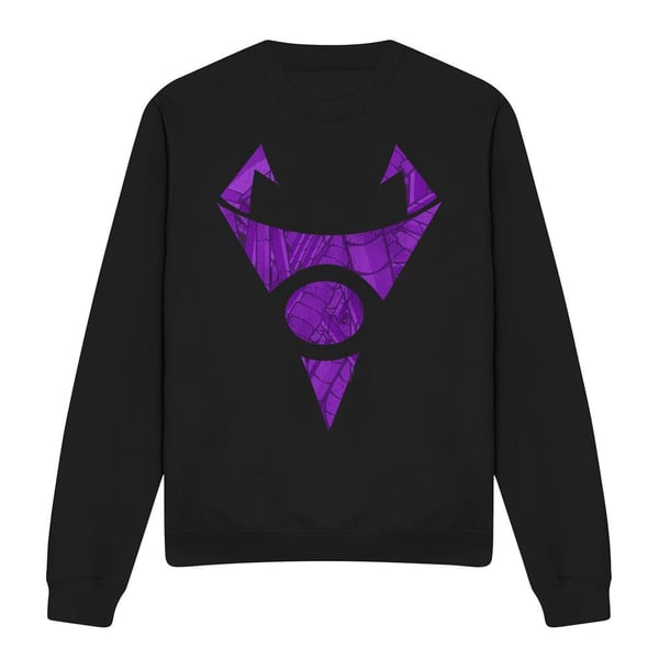 Invader Zim Unisex aikuisten Irken Tubed -logolla varustettu collegepaita Invader Zim Unisex aikuisten Irken Tubed -logolla varustettu collegepaita