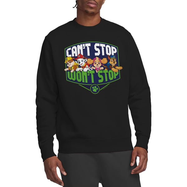 Paw Patrol Unisex Adult Can´t Stop Won´t Stop Sweatshirt