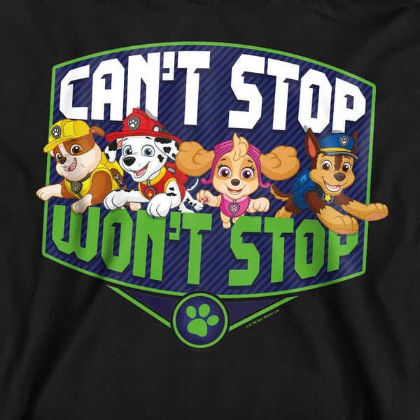 Paw Patrol Unisex Adult Can´t Stop Won´t Stop Sweatshirt