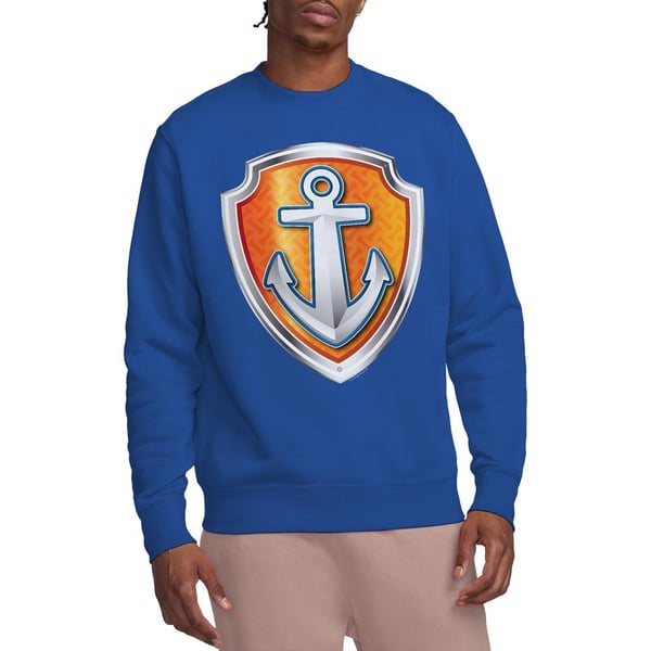 Paw Patrol Unisex Adult Zuma Badge Sweatshirt