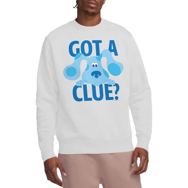 Blue´s Clues Unisex Adult Get A Clue Sweatshirt