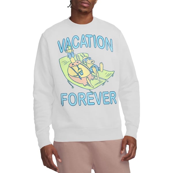Rocko´s Modern Life Unisex Adult Vacation Forever Sweatshirt