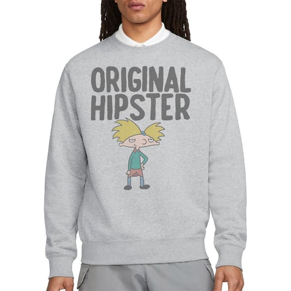 Hey Arnold! Unisex Adult Original Hipster Sweatshirt