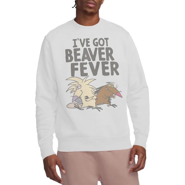 The Angry Beavers Unisex Adult Beaver Fever Sweatshirt