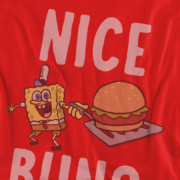 SpongeBob SquarePants Unisex Adult Nice Buns Sweatshirt