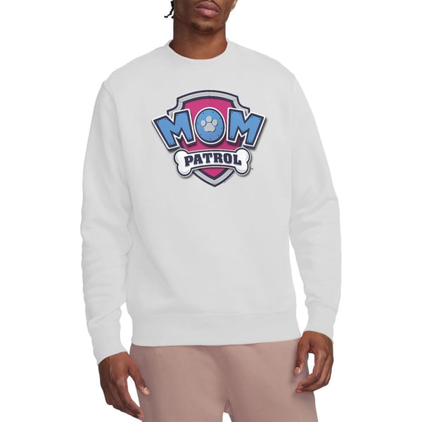 Paw Patrol Unisex Adult Mom Patrol Badge Mothers Day Sweatshirt
