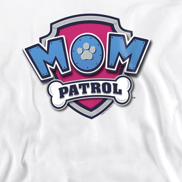 Paw Patrol Unisex Adult Mom Patrol Badge Mothers Day Sweatshirt