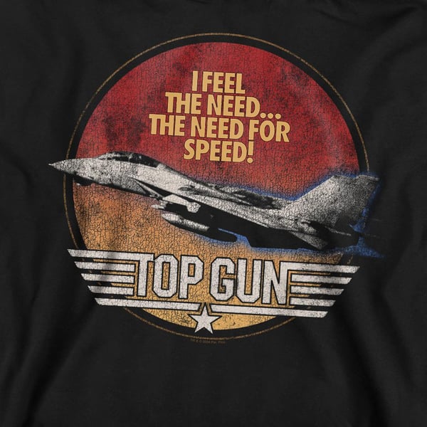 Top Gun Unisex Adult Fighter Sweatshirt