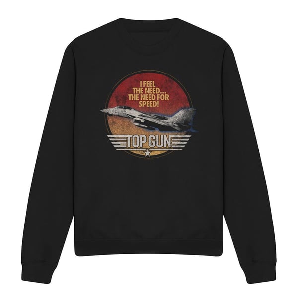 Top Gun Unisex Adult Fighter Sweatshirt