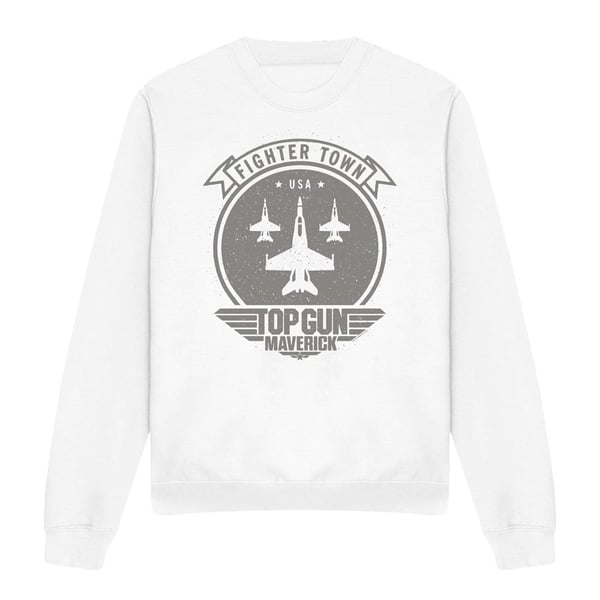 Top Gun: Maverick, Top Gun: Maverick Unisex Adult Fighter Town Sweatshirt