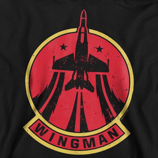 Top Gun Unisex Adult Wingman Logo Sweatshirt
